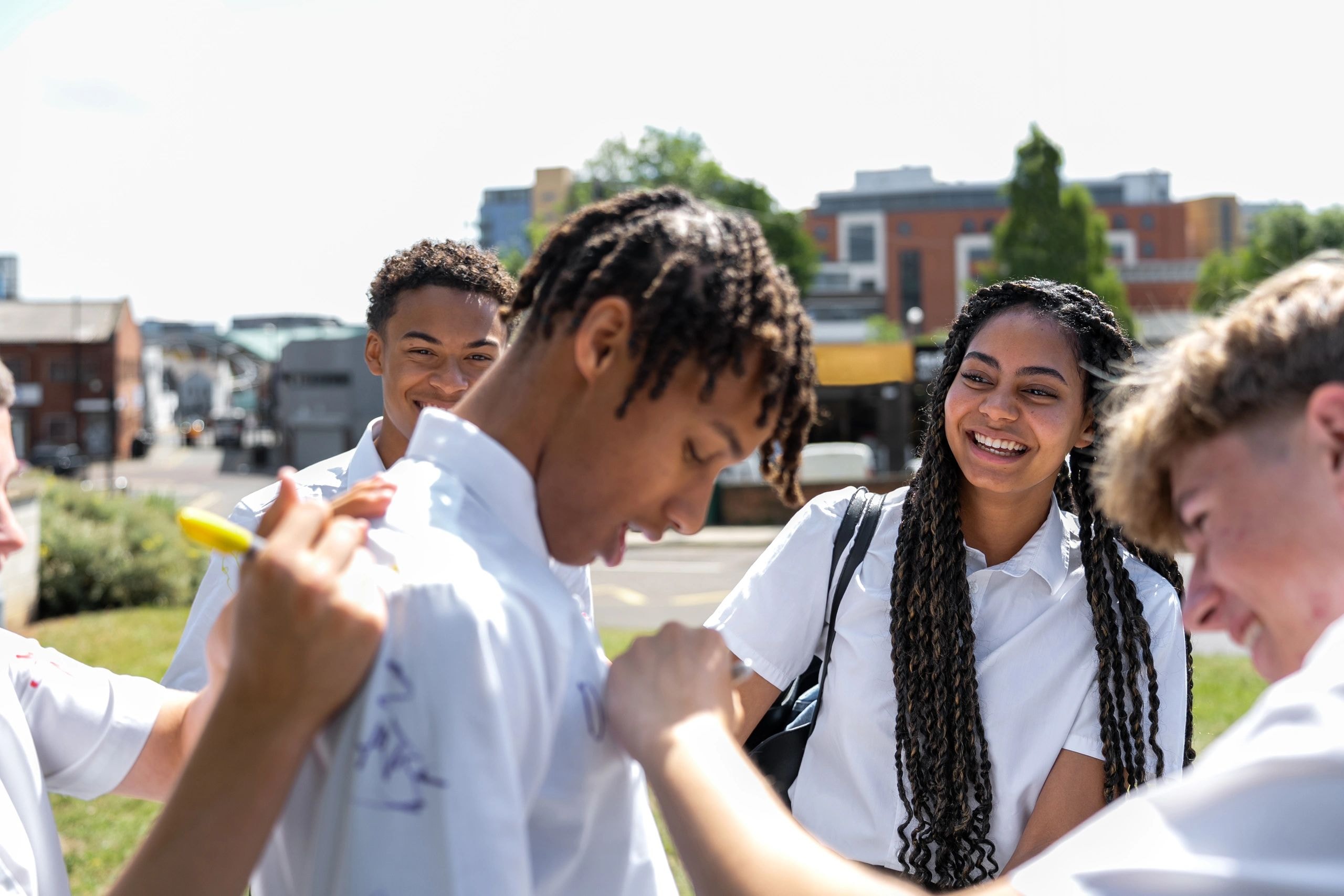 Students and educators at SEL Academy event